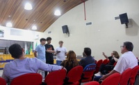 Alunos apresentam projeto de sustentabilidade e solidariedade ao Legislativo