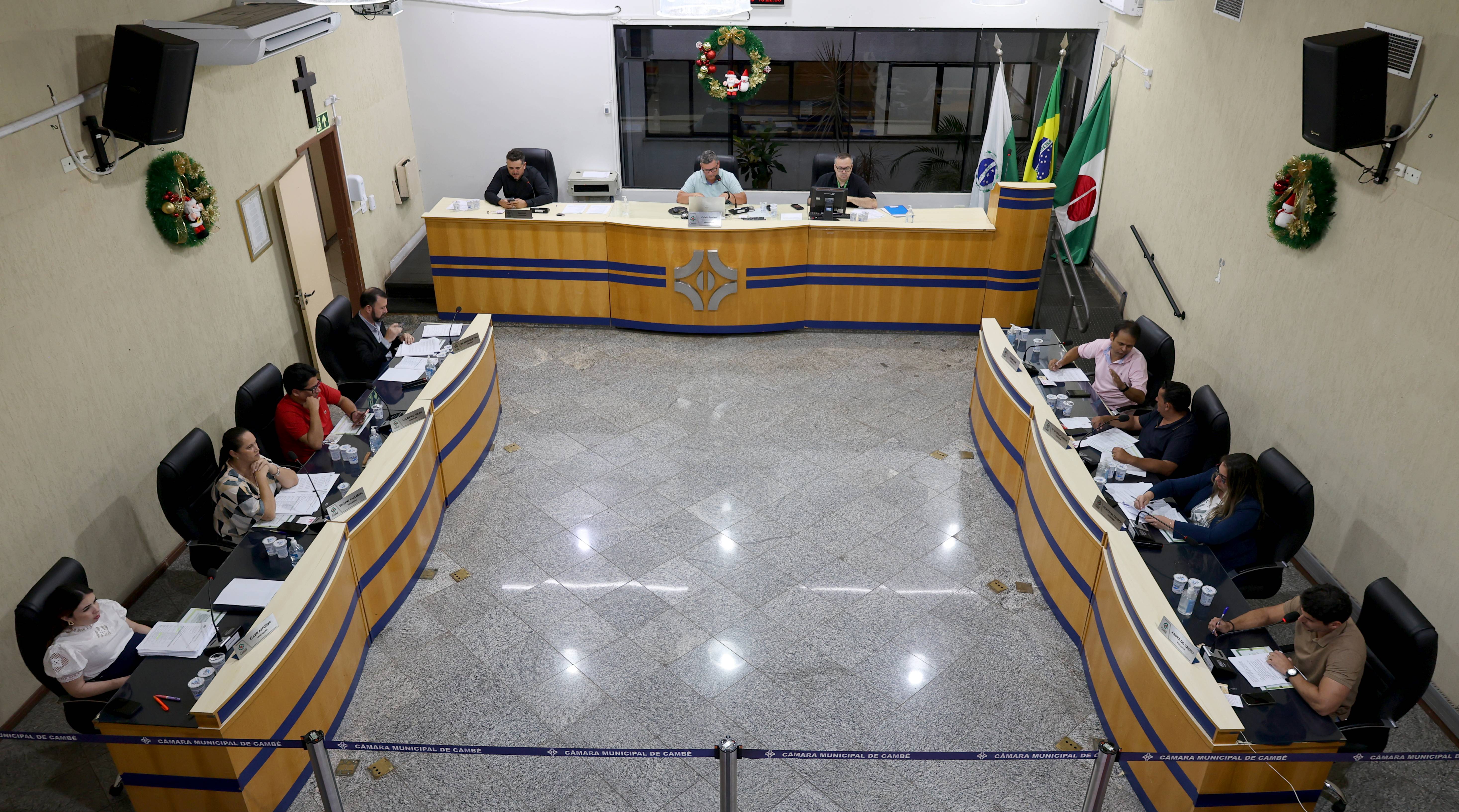 Câmara aprova dez projetos de lei nas últimas sessões do ano