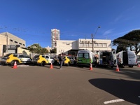 Câmara participa da entrega de novos veículos para saúde, esporte e segurança