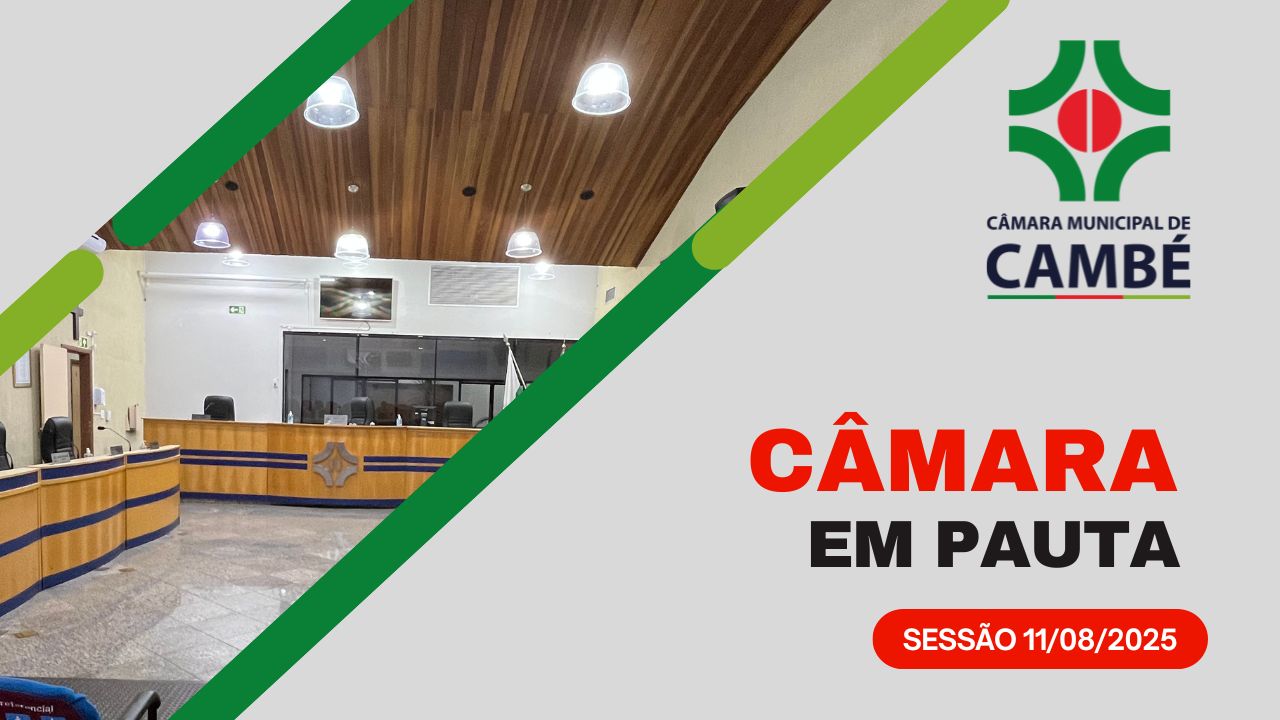 Confira a pauta de votação da sessão desta segunda-feira