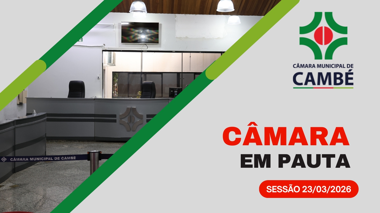 Confira a pauta de votação da sétima sessão ordinária do ano