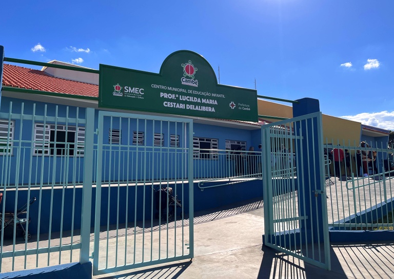 Creche do Ana Rosa é oficialmente inaugurada e com homenagem a professora