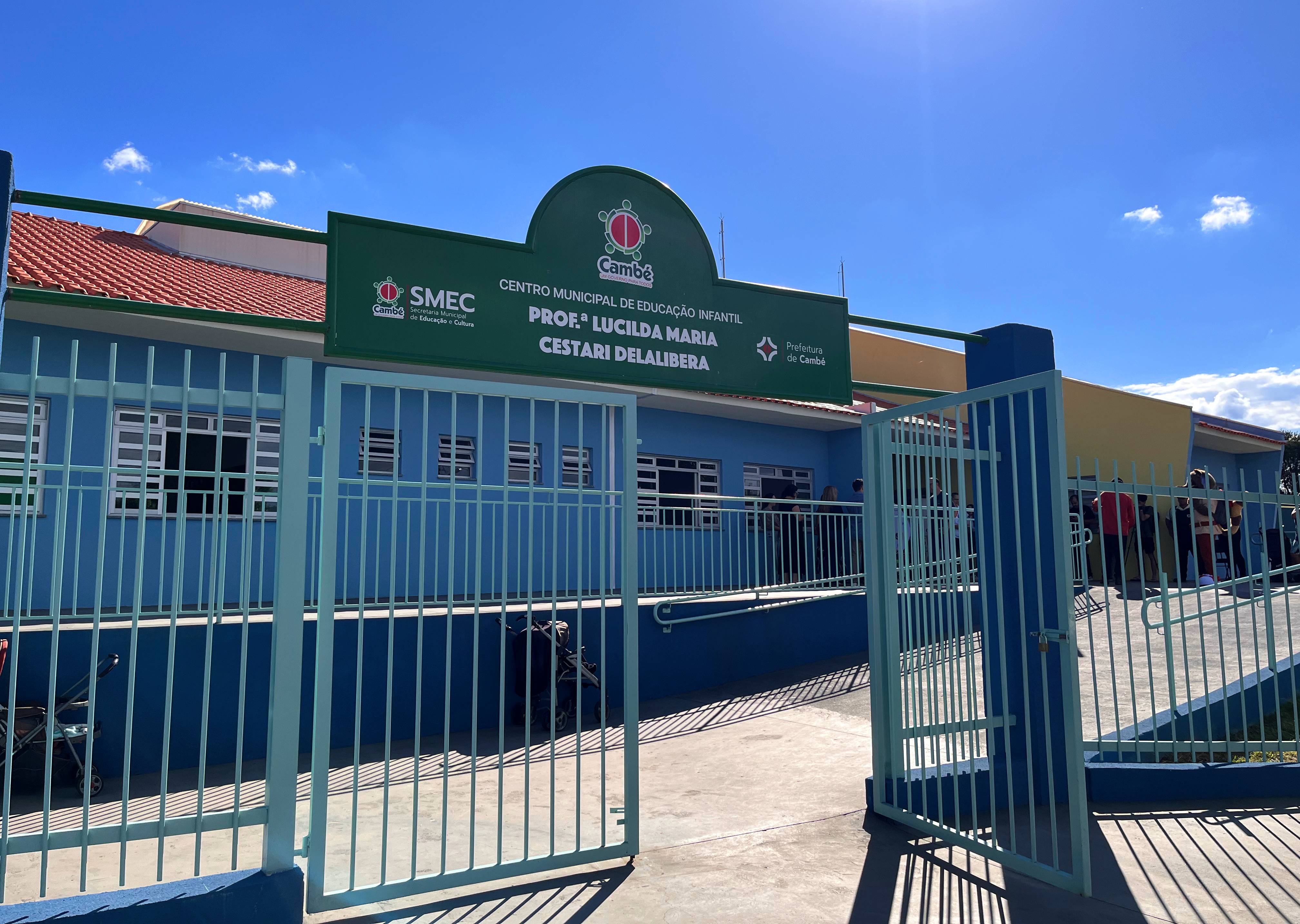 Creche do Ana Rosa é oficialmente inaugurada e com homenagem a professora