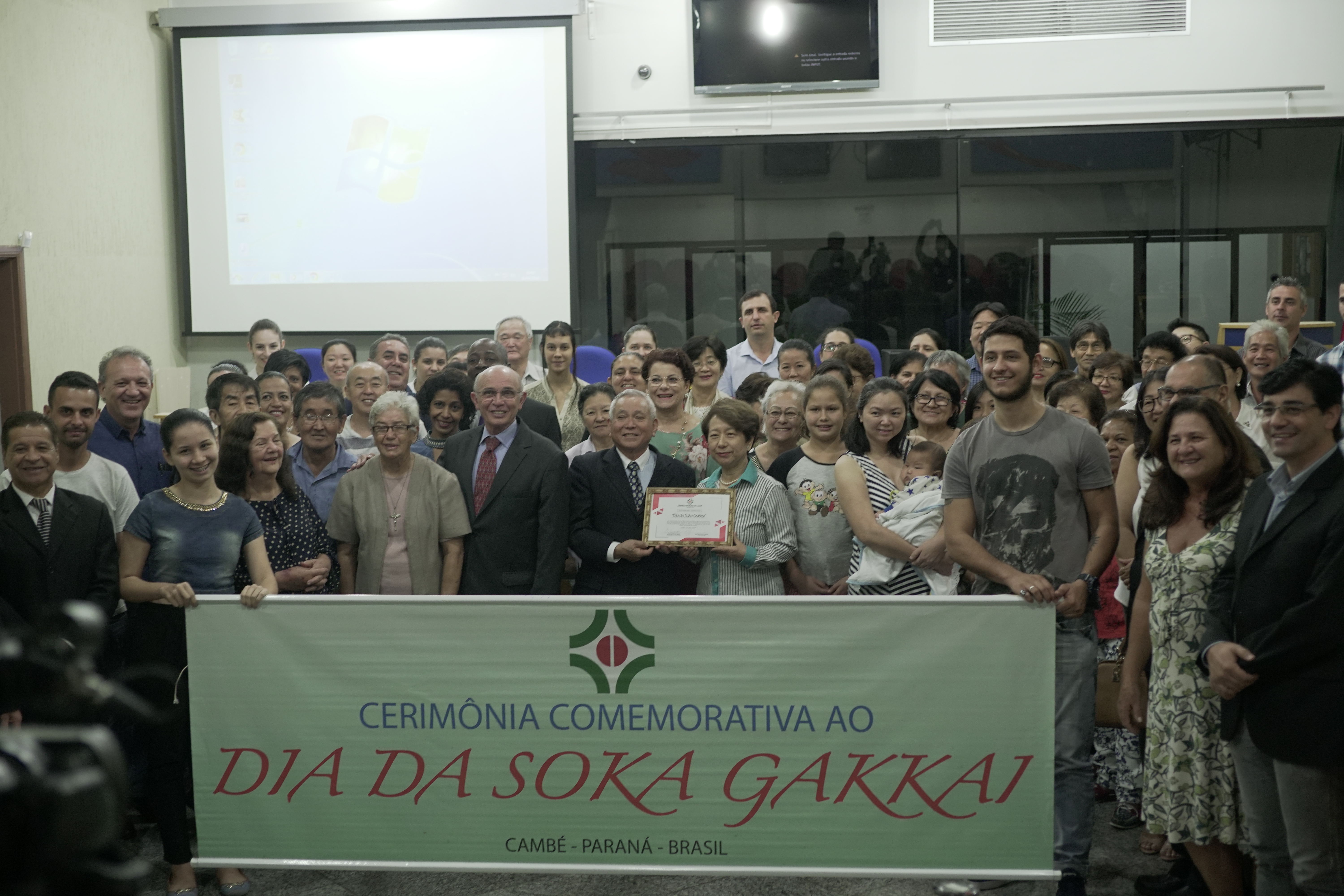 17º Aniversário da Soka Gakkai é comemorado na Câmara Municipal de Cambé