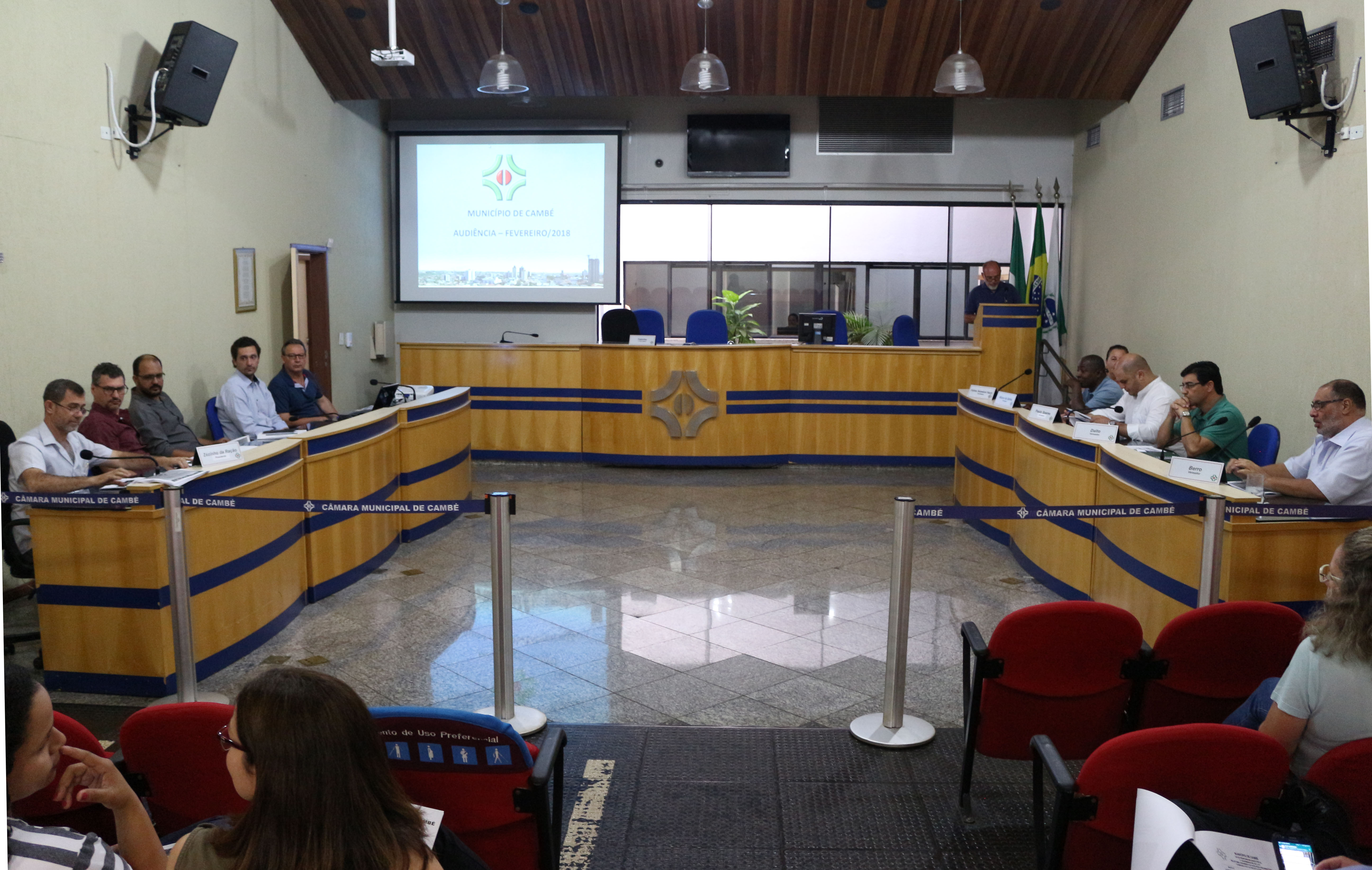 Audiência Pública realiza demonstração e avaliação das metas fiscais da Prefeitura de Cambé referente ao 3º quadrimestre do exercício financeiro de 2017