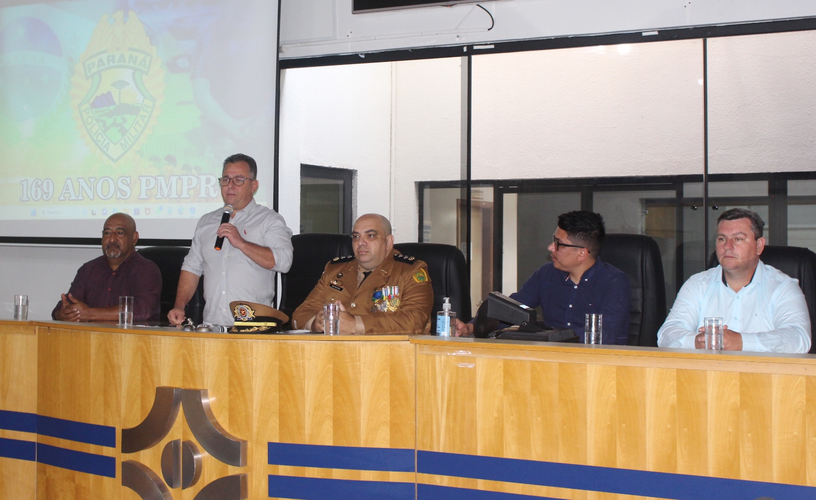 Câmara recebe evento dos 169 anos da Polícia Militar