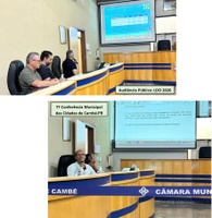 Câmara recebeu Audiência Pública da Proposta de LDO para 2026 e 7ª Conferência Municipal das Cidades de Cambé-PR