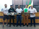  Campeões de Boxe e K1 da Iska Paraná visitaram a CMC.  