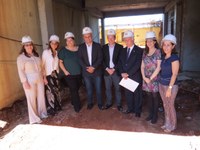 Presidente do Tribunal de Justiça do Paraná visita obras do novo Fórum de Cambé