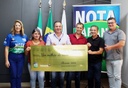 R$ 1 milhão: vereadores participam da entrega do prêmio do Nota Paraná
