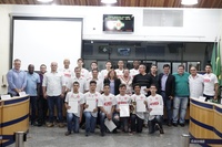 Time de basquete de Cambé recebe “Moção Honrosa”