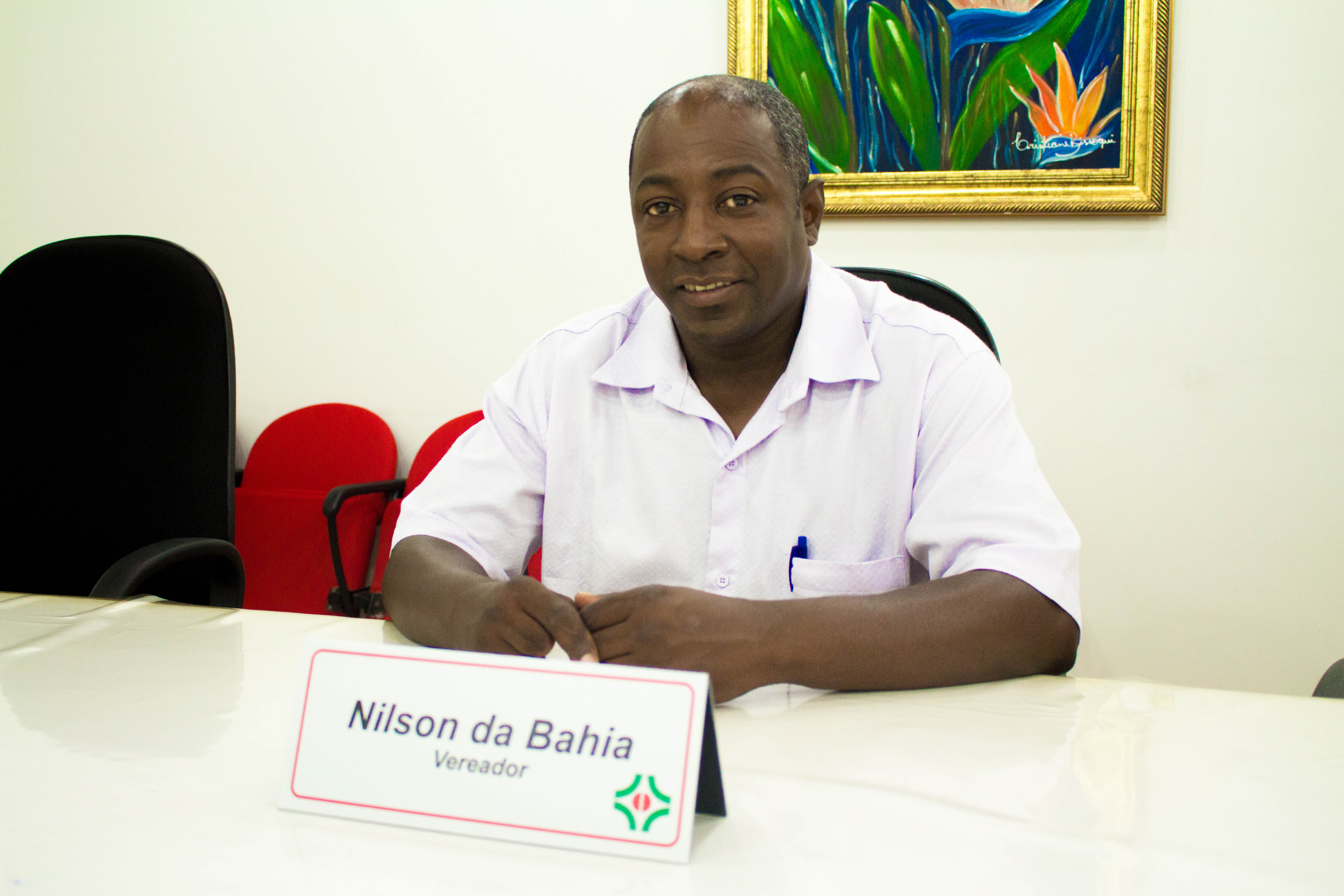 Vereador Nilson da Bahia afirma ter boa expectativa para o mandato
