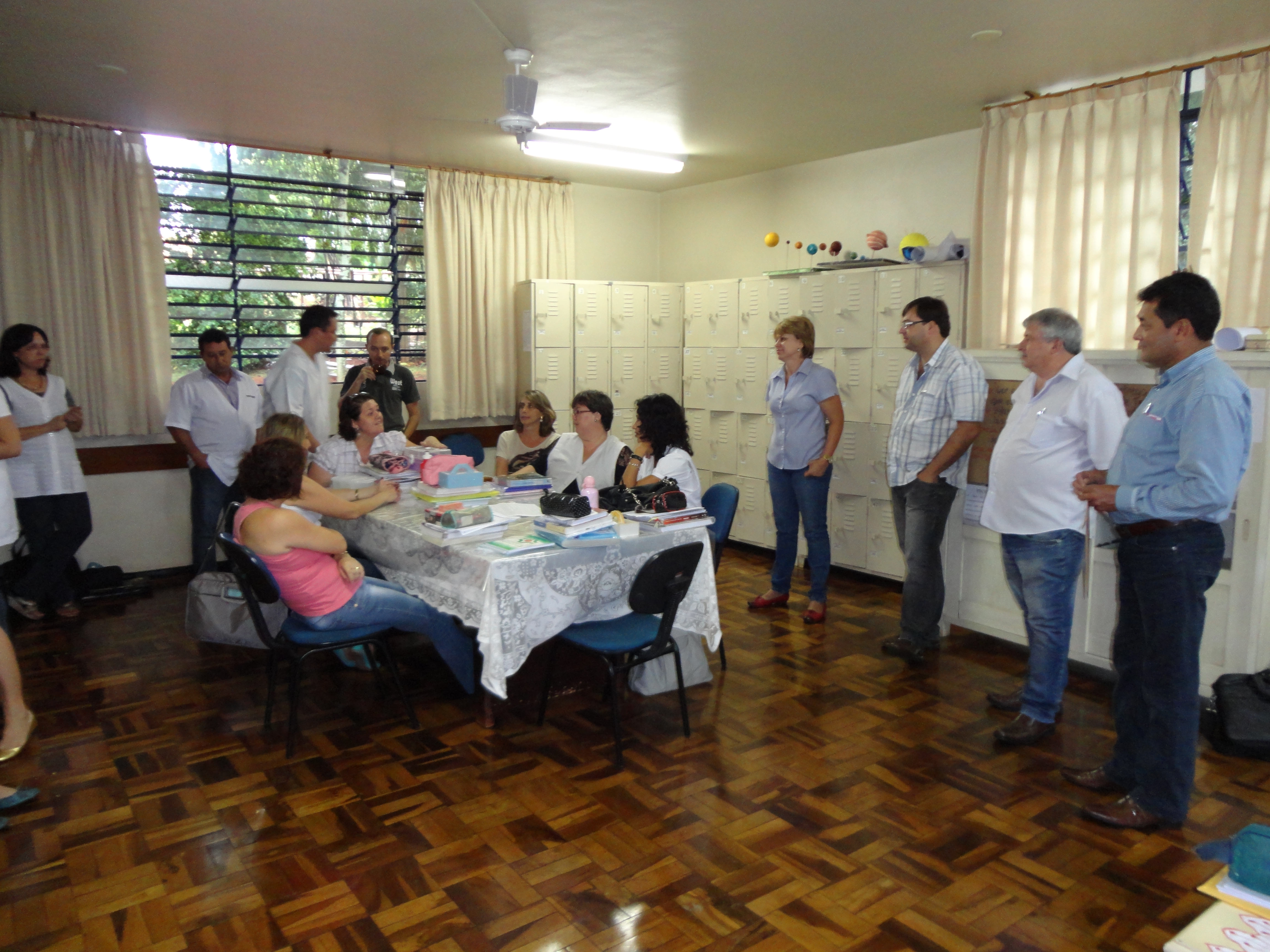 Vereadores visitam escolas