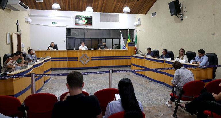 Na abertura do ano legislativo, vereadores definem integrantes das comissões permanentes