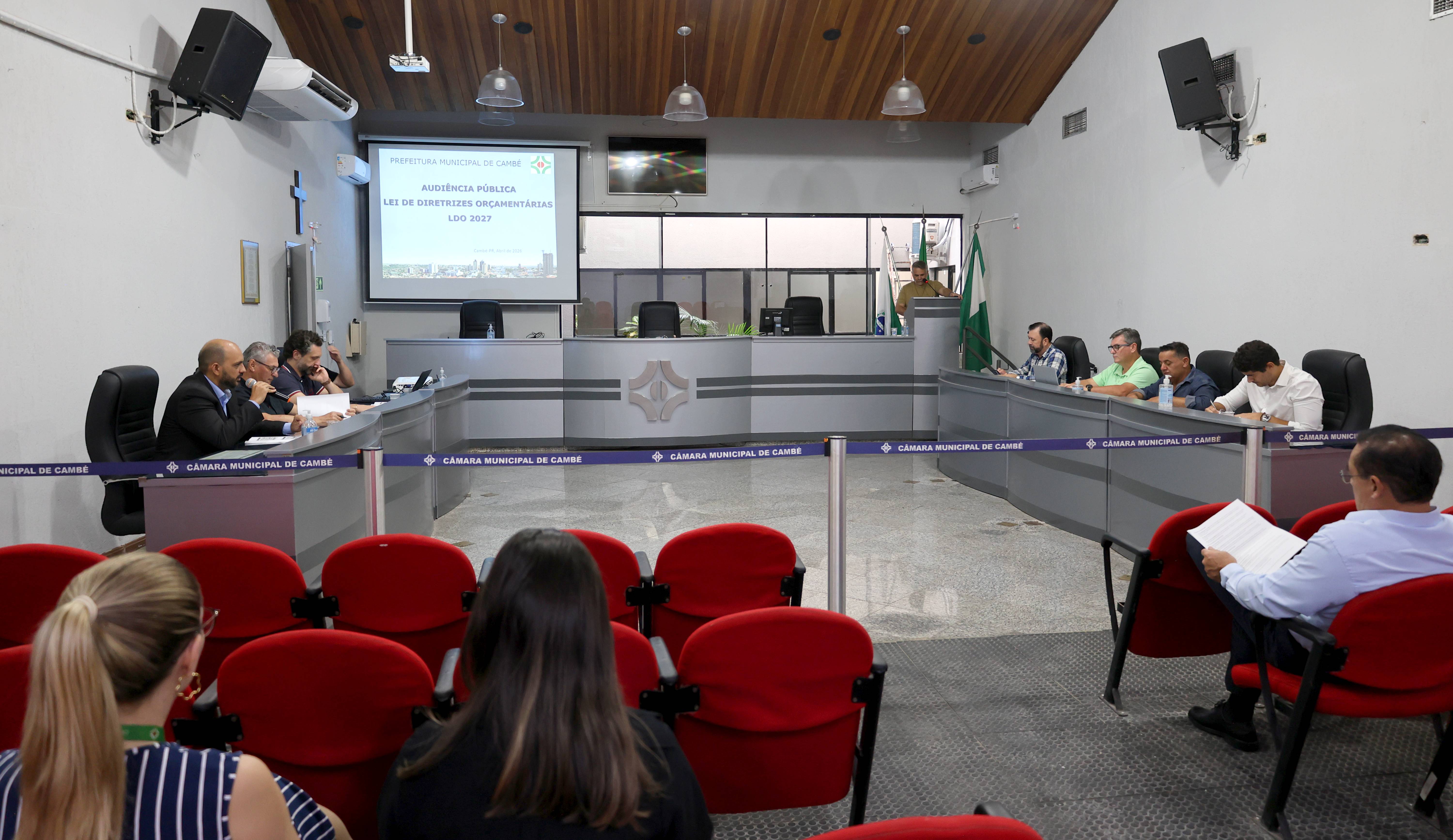 Na Câmara, Poder Executivo apresenta Lei de Diretrizes Orçamentárias para 2027