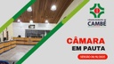 Sessão tem três projetos para votação, entrega de moção e tribuna