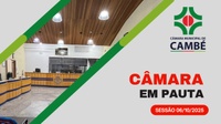 Sessão tem três projetos para votação, entrega de moção e tribuna