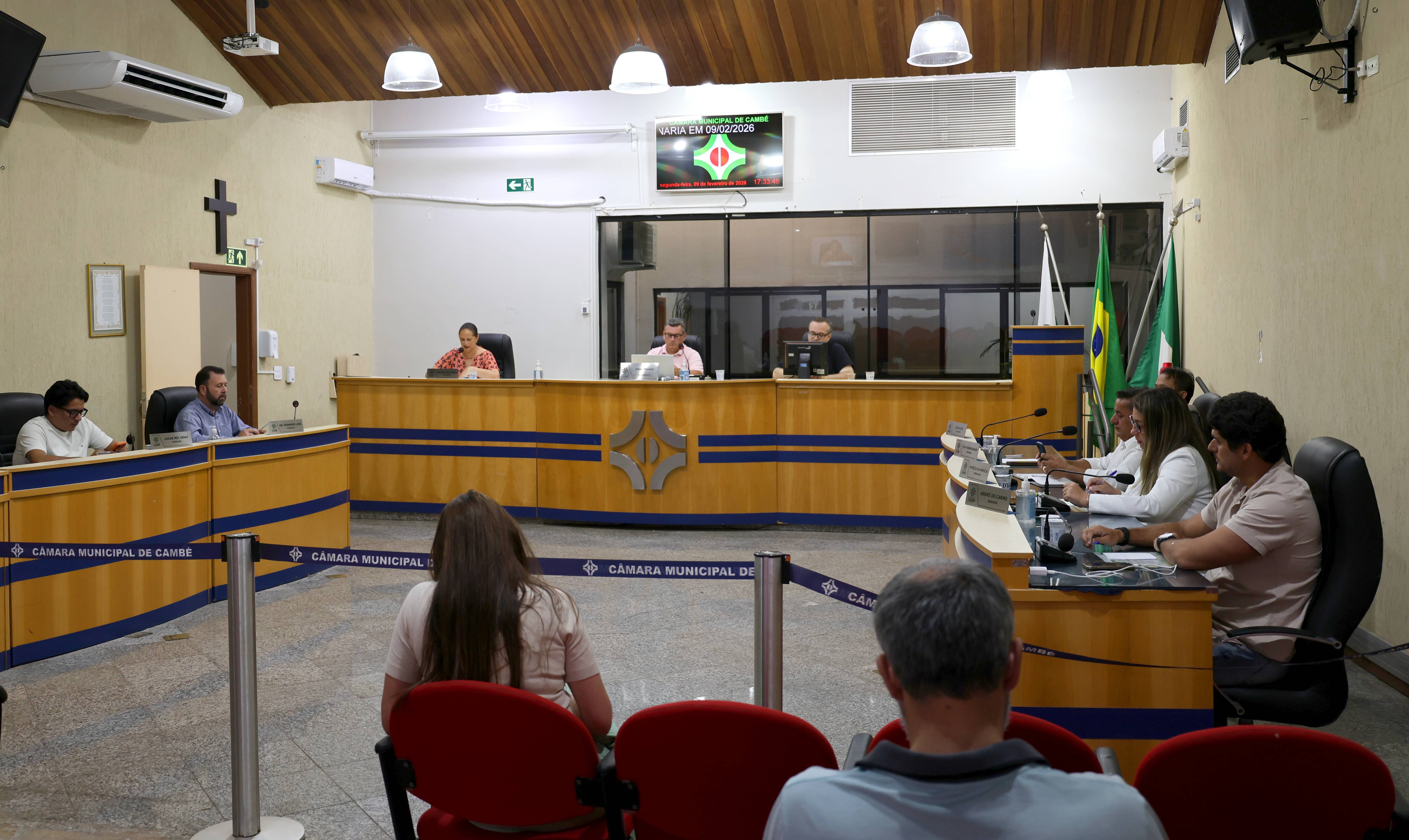 Vereadores apresentam composição das comissões permanentes da Câmara