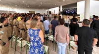Vereadores participam de solenidade em homenagem a Tiradentes e aniversário da 11ª CIPM