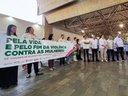Vereadores se juntam em mobilização de combate à violência contra a mulher