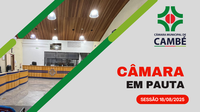 Vereadores vão analisar seis projetos de lei na segunda-feira
